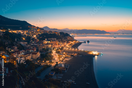 view of Vietri sul mare, Amalfi coast