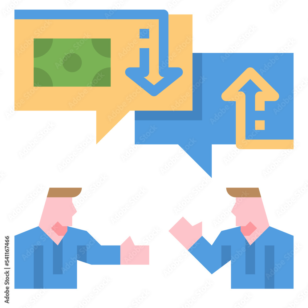 discussion flat icon discussion flat icon