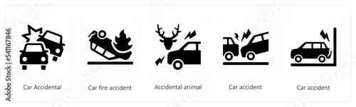  Car Accidental and car fire accident