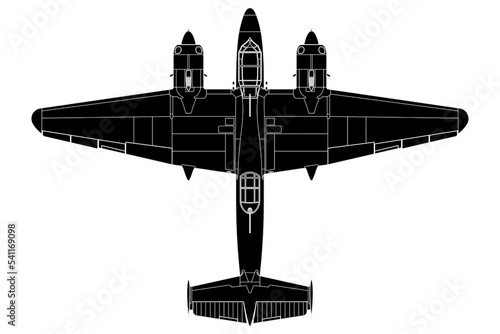 Avión de bombardeo medio TU-2 © alfonsosm