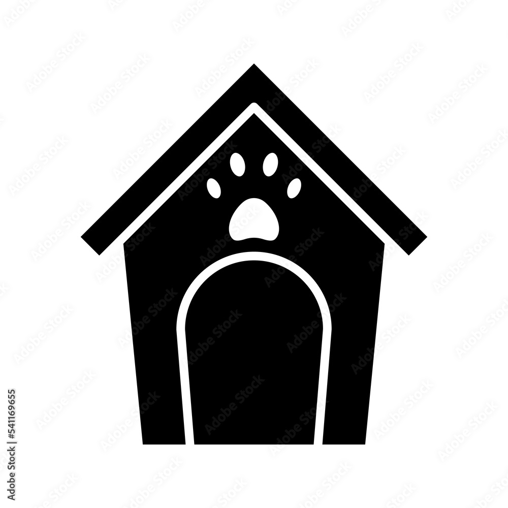 Doghouse, logo isolated icon color table Doghouse, logo isolated icon color table