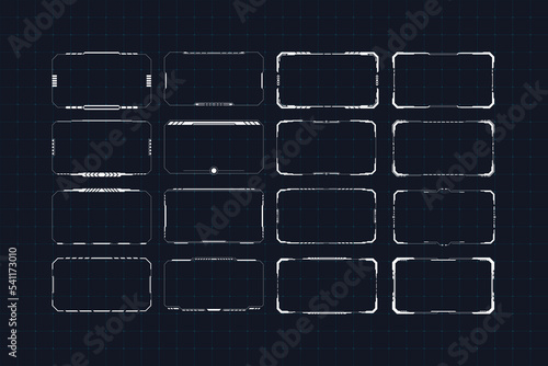 Technology concept border design