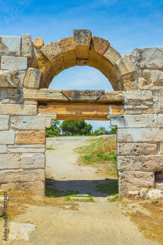 Arches in Pamukkale photo