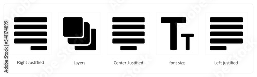  Right Justified, Layers, font size