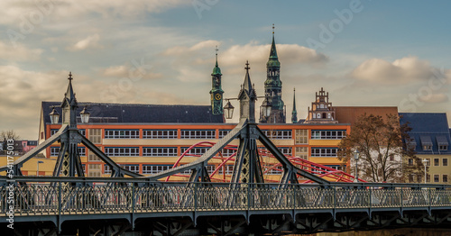 Blick auf die Altstadt von Zwickau