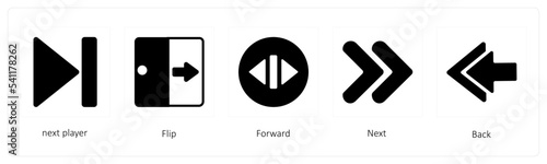 next player, Flip, Forward