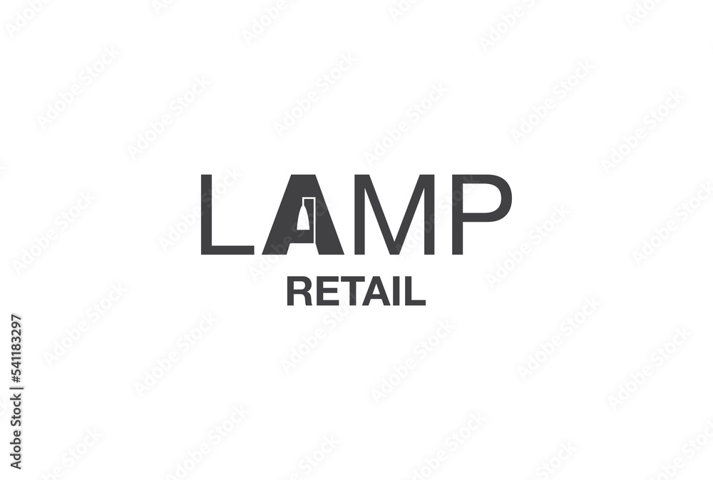 Lamp retail logo