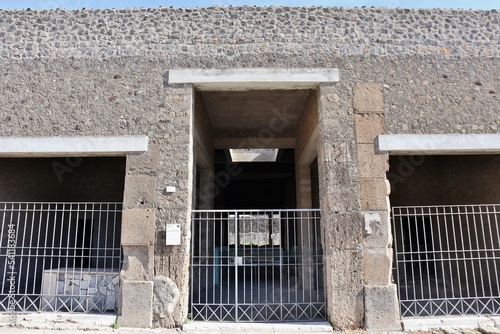 Pompei - Casa di Sallustio lungo Via Consolare nel Parco Archeologico di Pompei photo