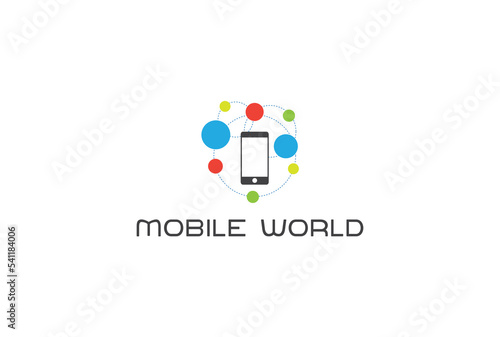 Mobile world logo