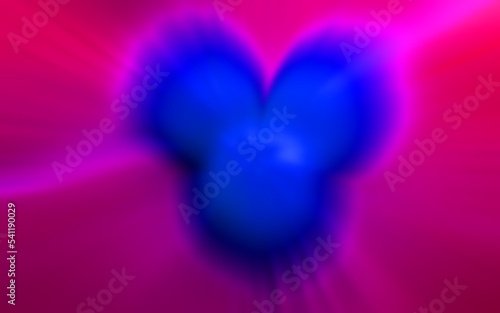 Abstract texture blue pink frame modern gradient blur graphics for cover background or other design illustration and artwork.