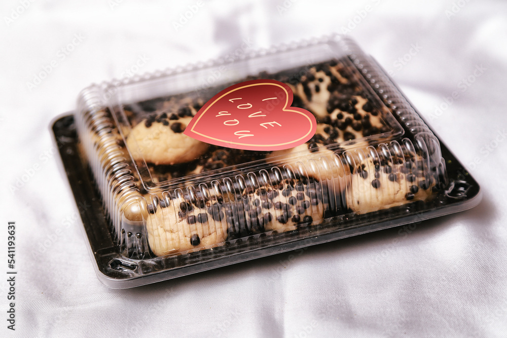 Cookies in a box Cookies in a box
