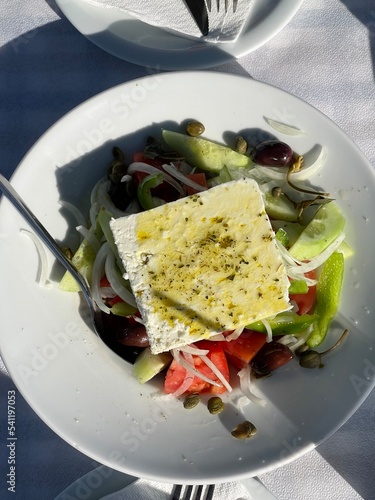 greek salad  photo