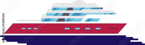 Cruise ship Water Transportation illustration