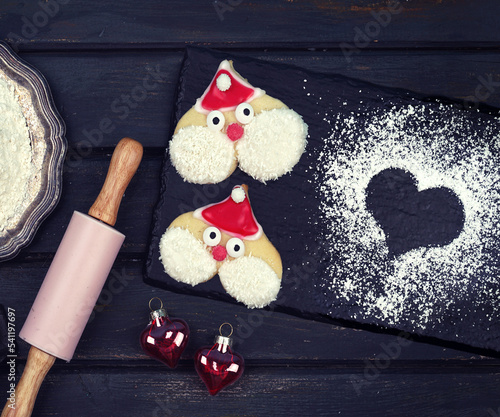 Weihnachtsplätzchen backen