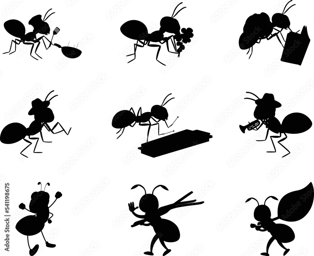 Collection of abt working ⚒ isolated vector Silhouettes Collection of abt working ⚒ isolated vector Silhouettes