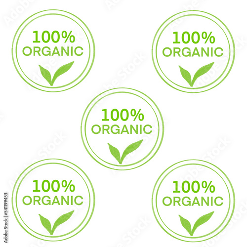 Stamp of organic products.100% organic.template,layout,background of organic products.Quality seal.Stamp,symbol of organic products