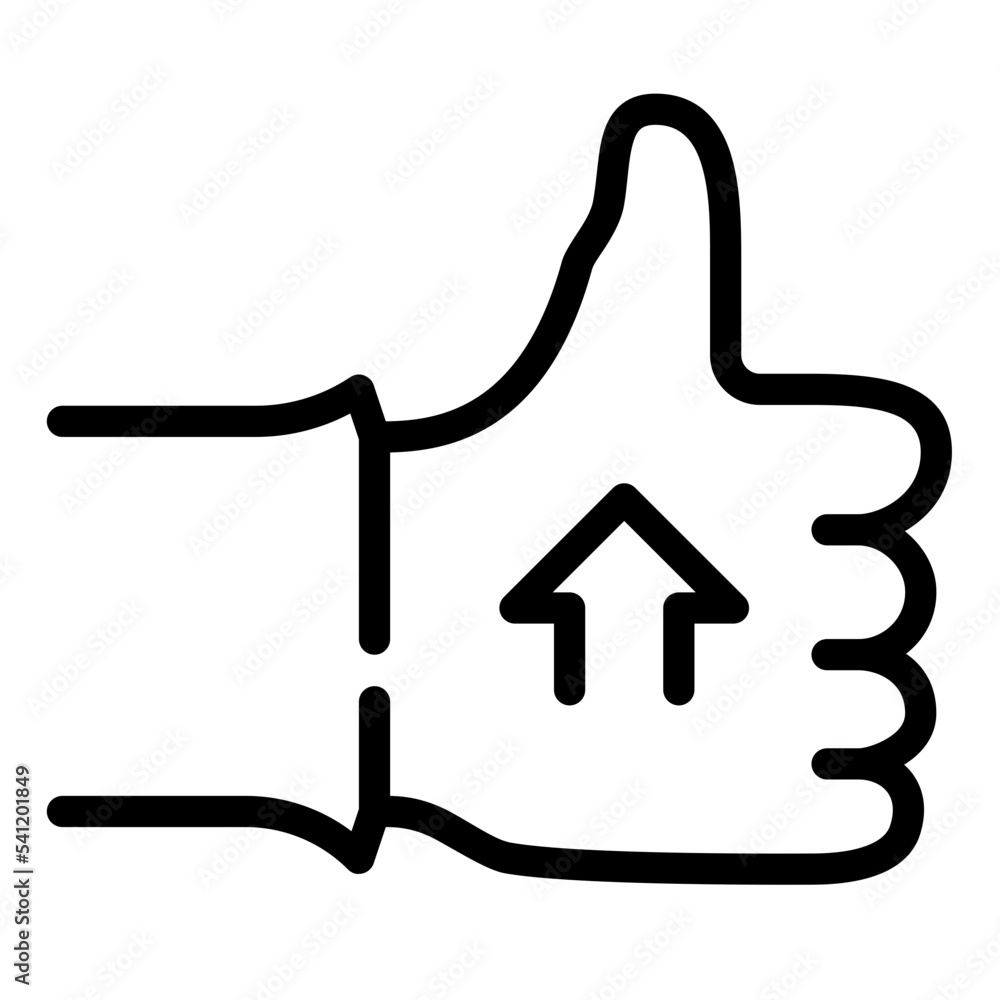 Motivational growth icon outline Motivational growth icon outline