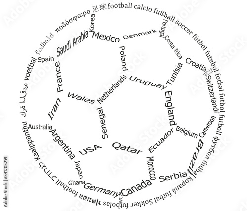 Ballon équipes nationales 