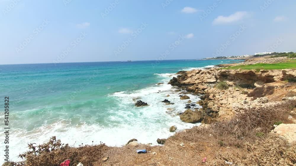Just one of the millions of stunning views across the Mediterranean beach shore views. This one in Paphos, Cyprus. Just one of the millions of stunning views across the Mediterranean beach shore views. This one in Paphos, Cyprus.