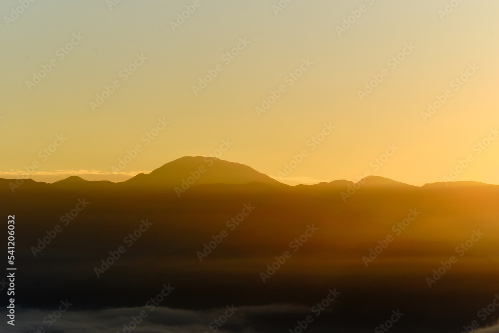 Sea of clouds and mountains, Oct 16, 2022B2 Sea of clouds and mountains, Oct 16, 2022B2