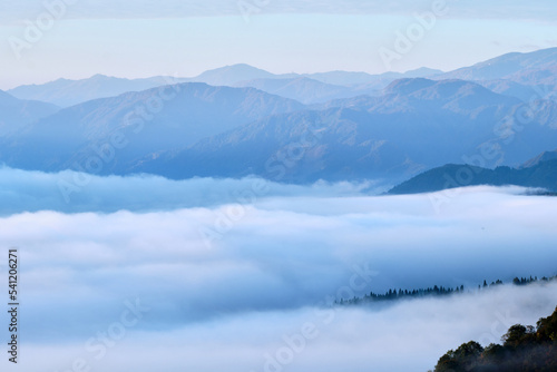 Sea of clouds and mountains  Oct 16  2022B2
