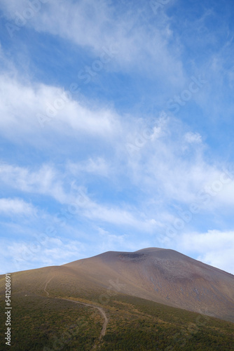 Mount Asama | 晴天の浅間山を小浅間山より眺める | 10月11日撮影