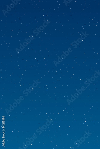 Winter snowed night sky background