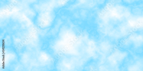 abstract background with clouds.Romantic sky. Abstract nature background of romantic summer blue sky with fluffy clouds. Beautiful puffy clouds in bright blue sky in day sunlight.   © Jubaer