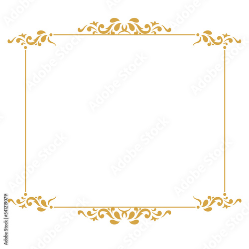 ornate victorian square frame
