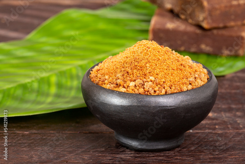 Panela or sugar cane candy - Saccharum officinarum