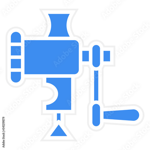 Meat Grinder Icon Style