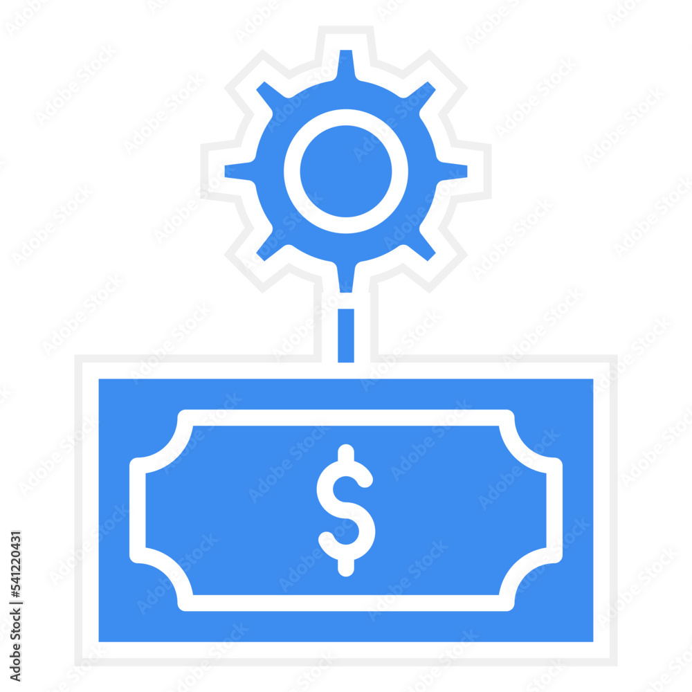 Money Management Icon Style Money Management Icon Style