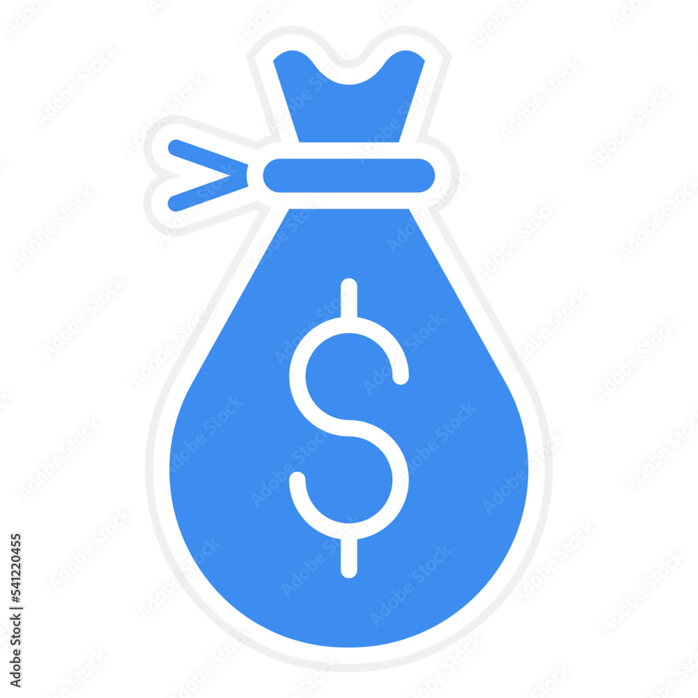 Money Bag Icon Style Money Bag Icon Style
