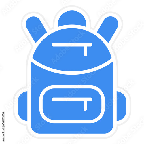 Bagpack Icon Style