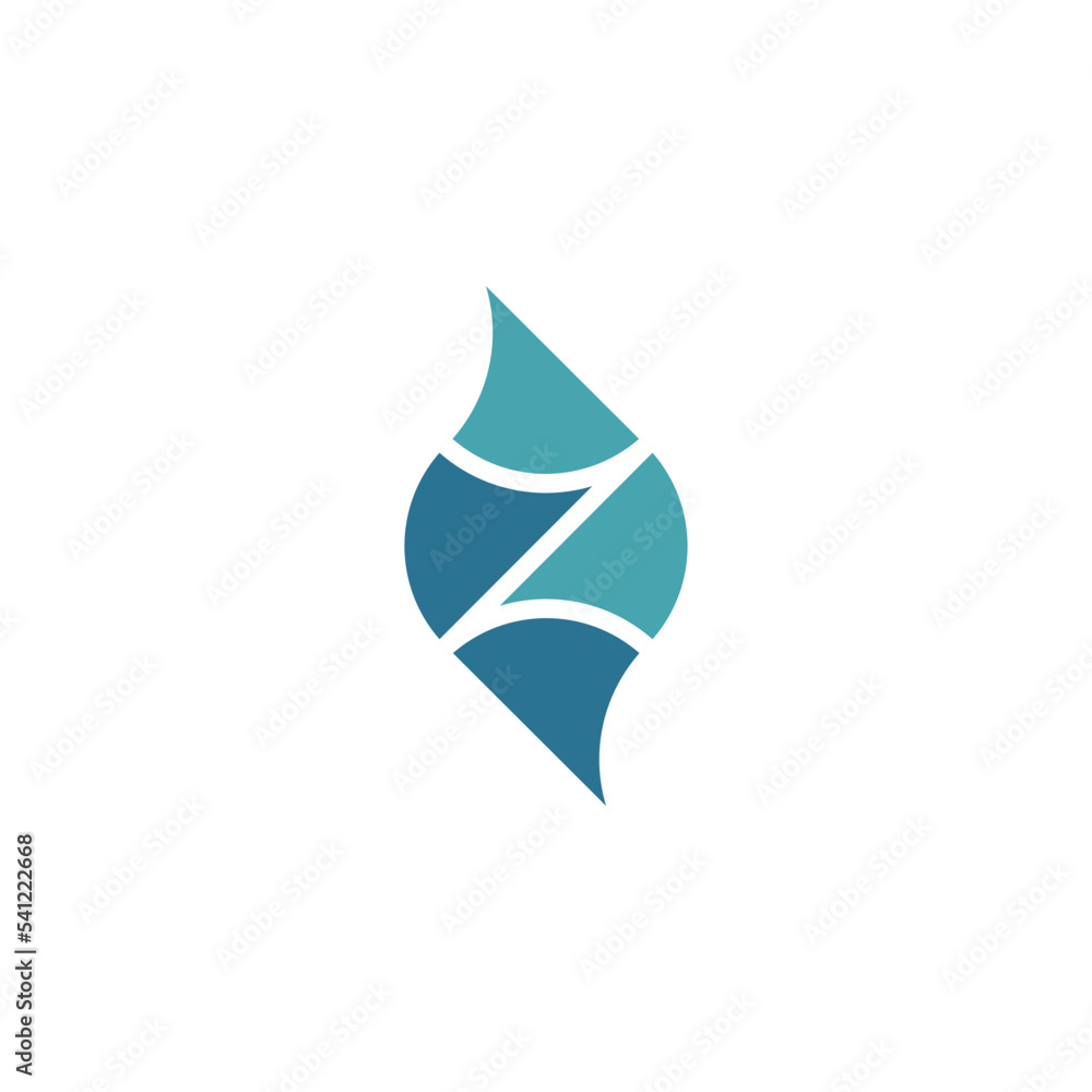 logo icon letter z vector