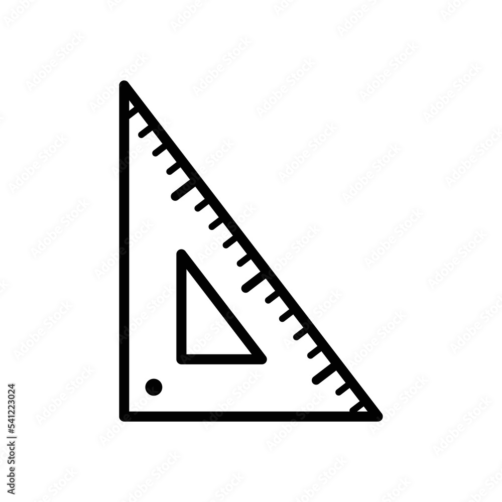 Ruler Icon Vector On Trendy Design