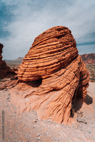 Red Rock in the Desert 
