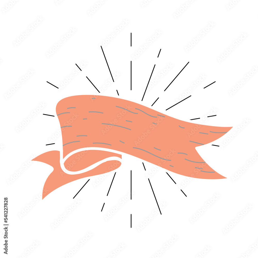 Ribbon Banner Badge Ribbon Banner Badge
