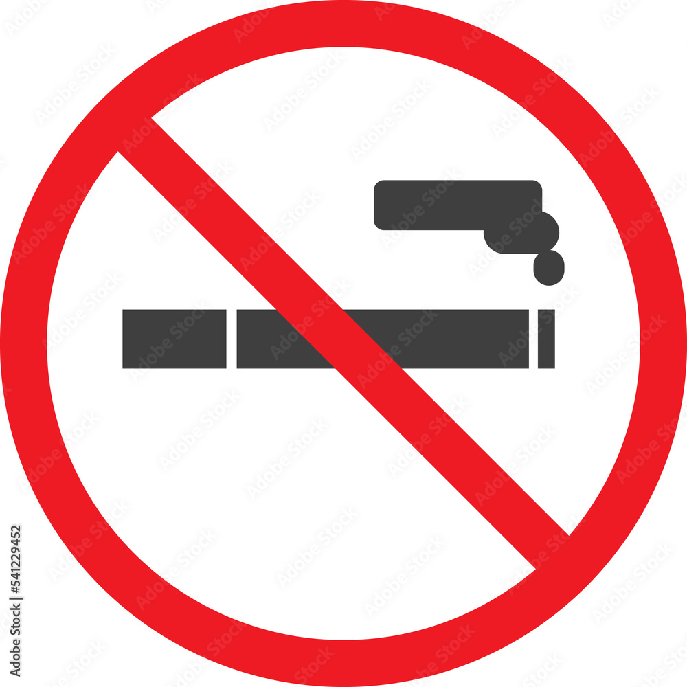 No smoking sign No smoking sign
