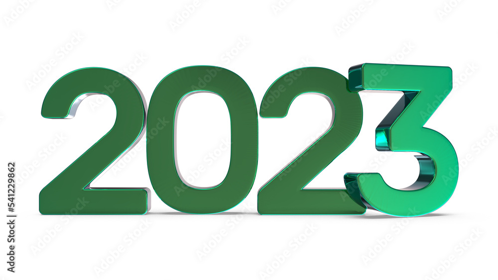 Happy New Year 2023 Number 3D Happy New Year 2023 Number 3D