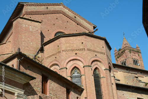 The basilica of Santa Maria dei Servi is in Siena and is located on the hill overlooking Valdimontone, in Piazza Manzoni.

 photo