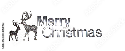 winter merry christmas card...