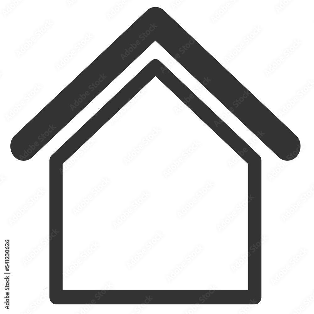 House home button icon for business website House home button icon for business website