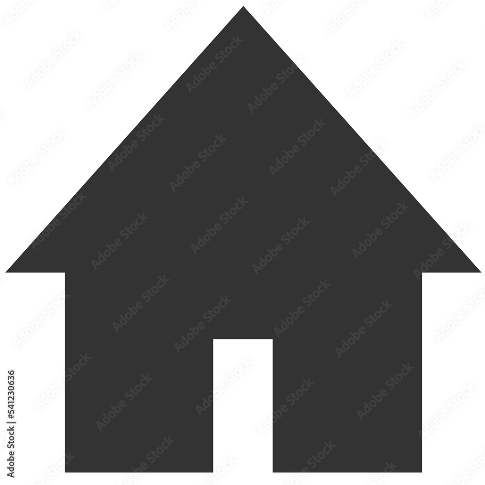 House home button icon for business website House home button icon for business website