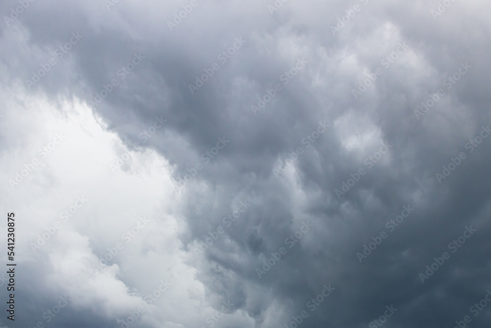 Fototapeta premium Dark storm clouds in the sky