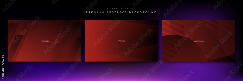 Red abstract background