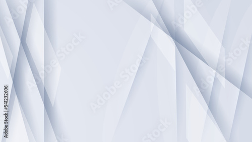 Fototapeta Naklejka Na Ścianę i Meble -  Abstract geometric white and gray color elegant background with simple minimal line. Abstract grey hi-tech polygonal corporate background. White creative modern background design. vector illustration