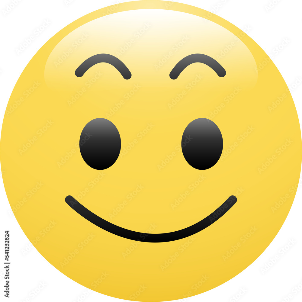Fototapeta premium Smiley face emoticon.
