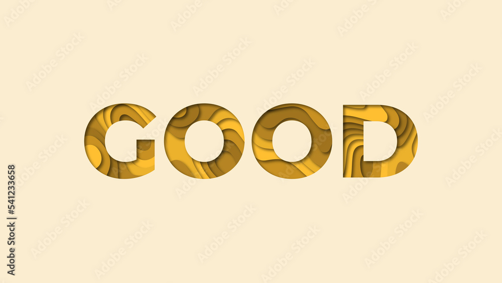 Good paper cutout design. Good paper cutout design.