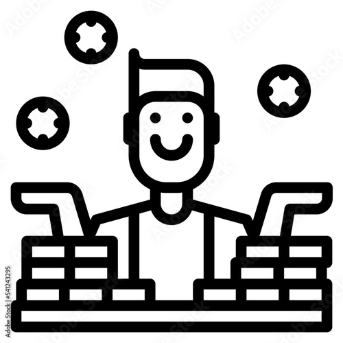 customer man chip gambling casino